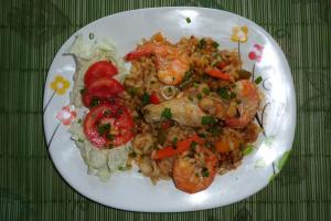 Rezept:Paella schnelle Reispfanne