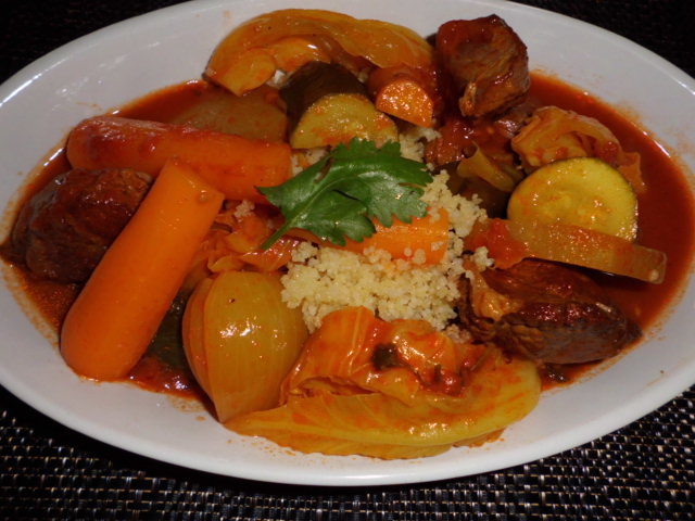 marokkanisch Couscous Rezept mit Gemüse,
