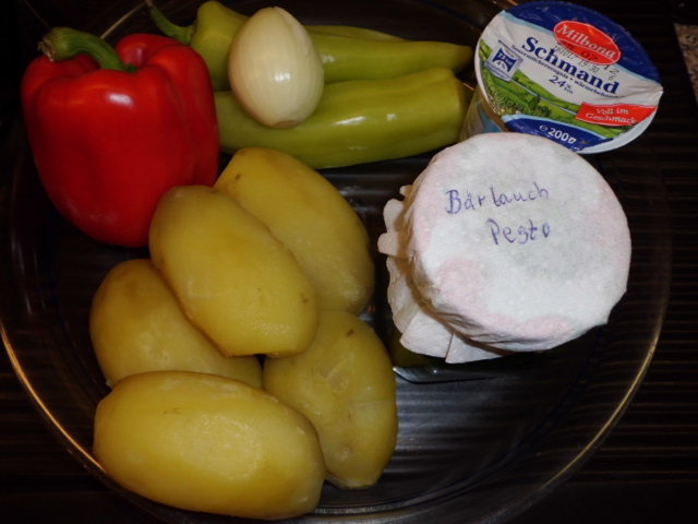 Warenkorb Bärlauch Kartoffelsalat