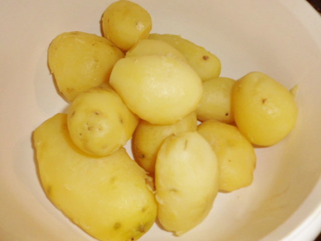 gepellte Kartoffeln