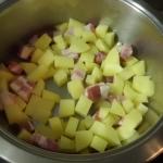 Kartoffelwürfel mit anbraten