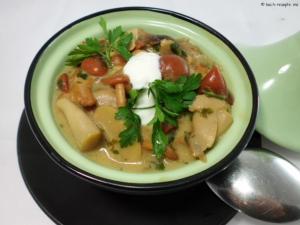 Suppe kochen " Mischpilztopf"