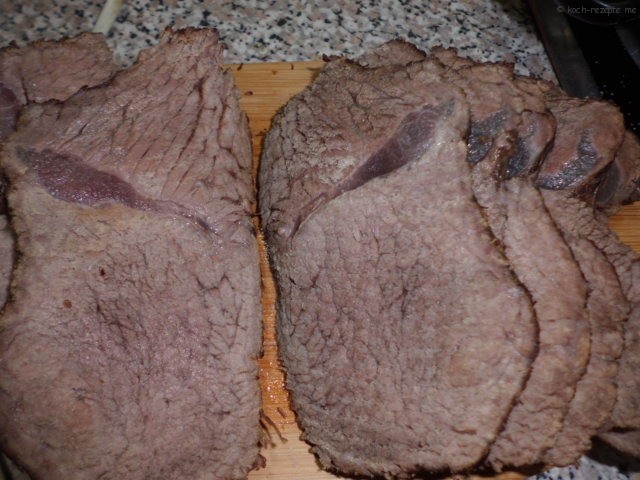 eiben geschnittenes Rindfleisch