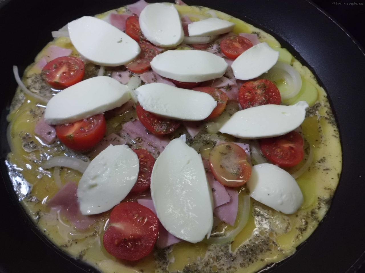 Schnelle Mozzarella Pizza — Rezepte Suchen