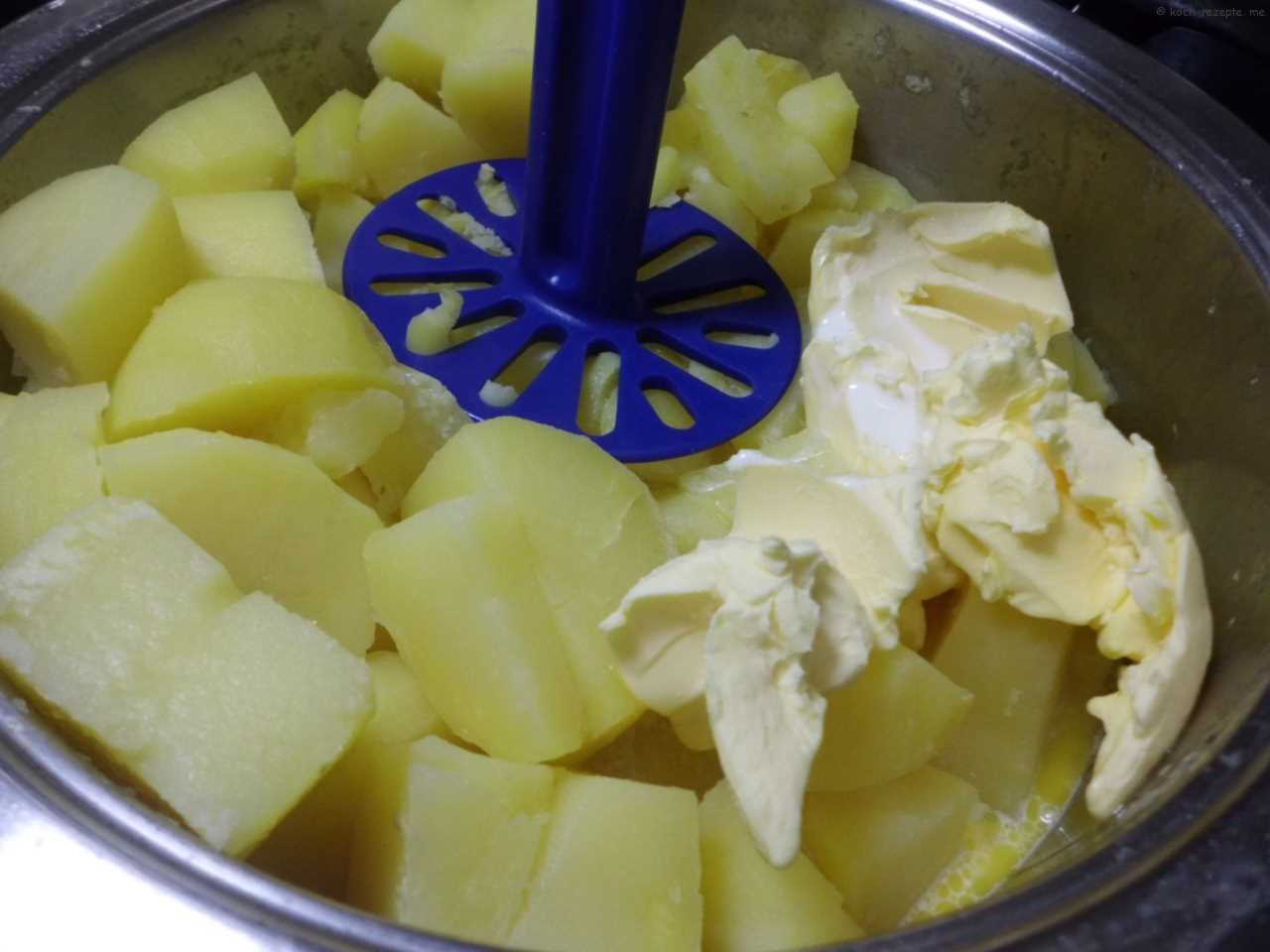 Kartoffelpüree Rezepte selber machen,Grundrezept mit Käuter,Gewürzen