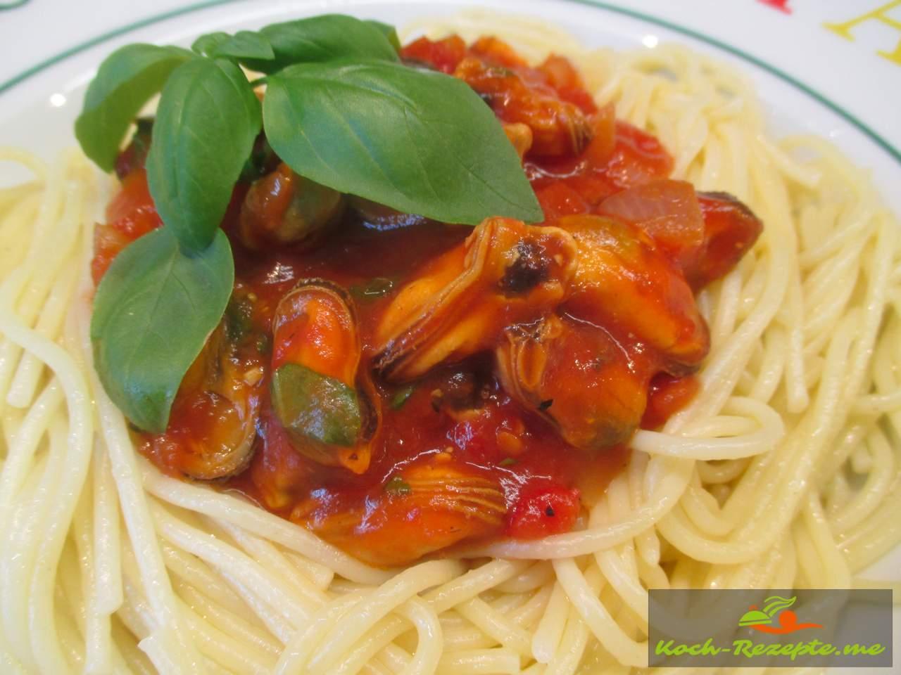 Spaghetti Mit Muscheln Ohne Schale - Carne Rezept Ideen