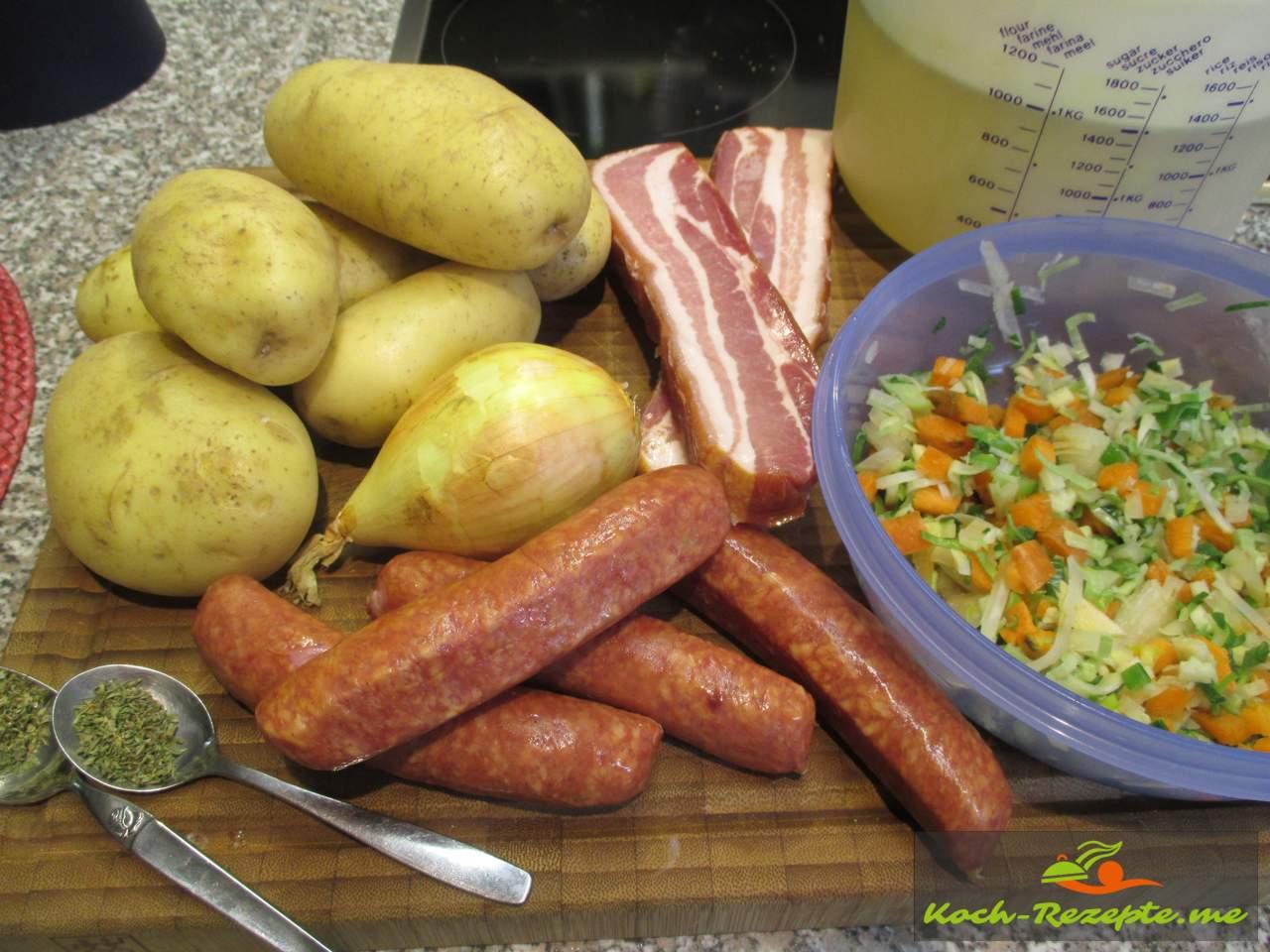 Rezept Küchenklassiker Kartoffelsuppe bergisches Land