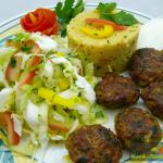 Köfte Rezept mit Rind-und Lammgehacktes Frikadellen
