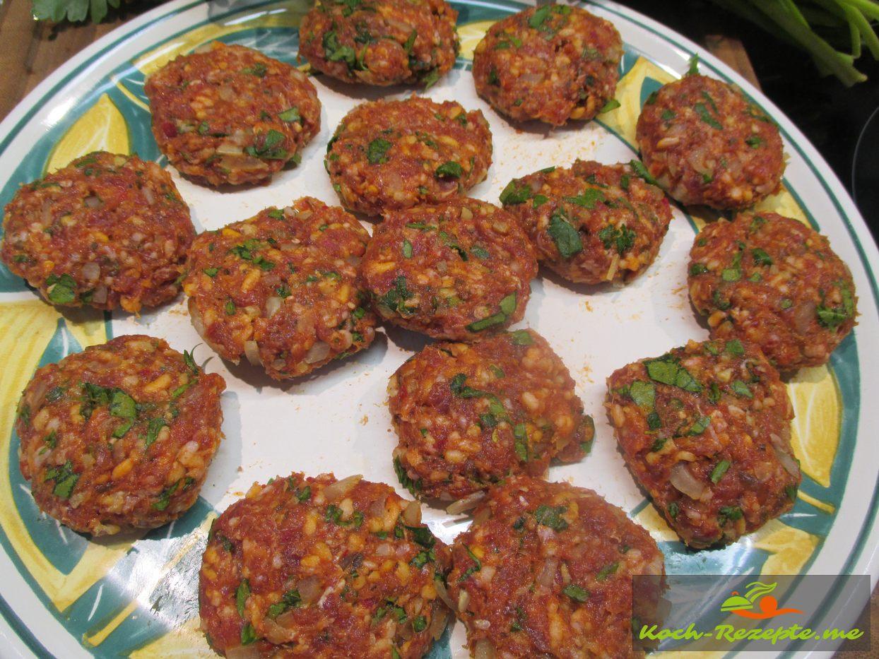 Köfte Rezept Mit Rind-und Lammgehacktes Frikadellen