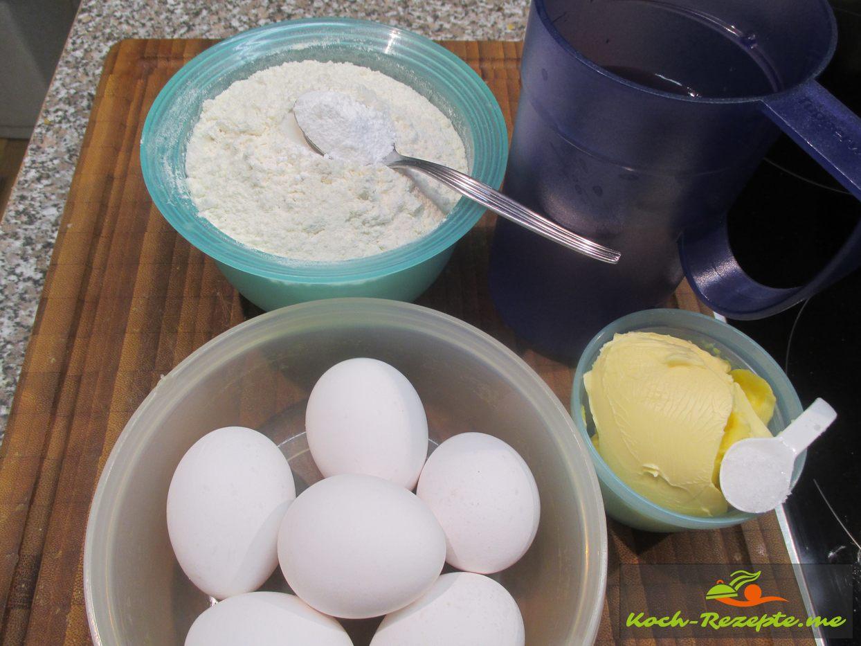 Schmalzgebäck Nonnenfürzchen, Brandteig Rezept, Karneval