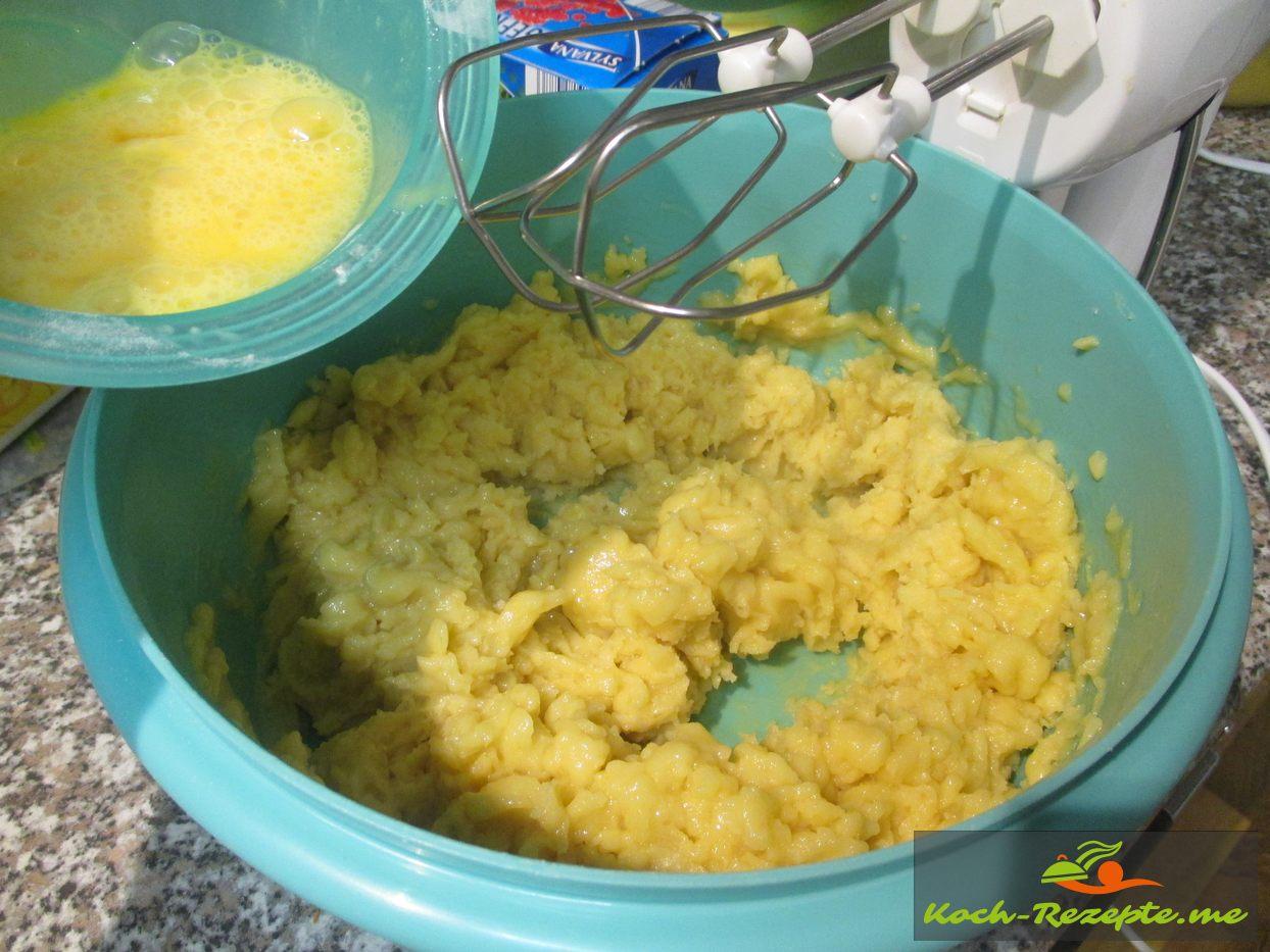 Schmalzgebäck Nonnenfürzchen, Brandteig Rezept, Karneval