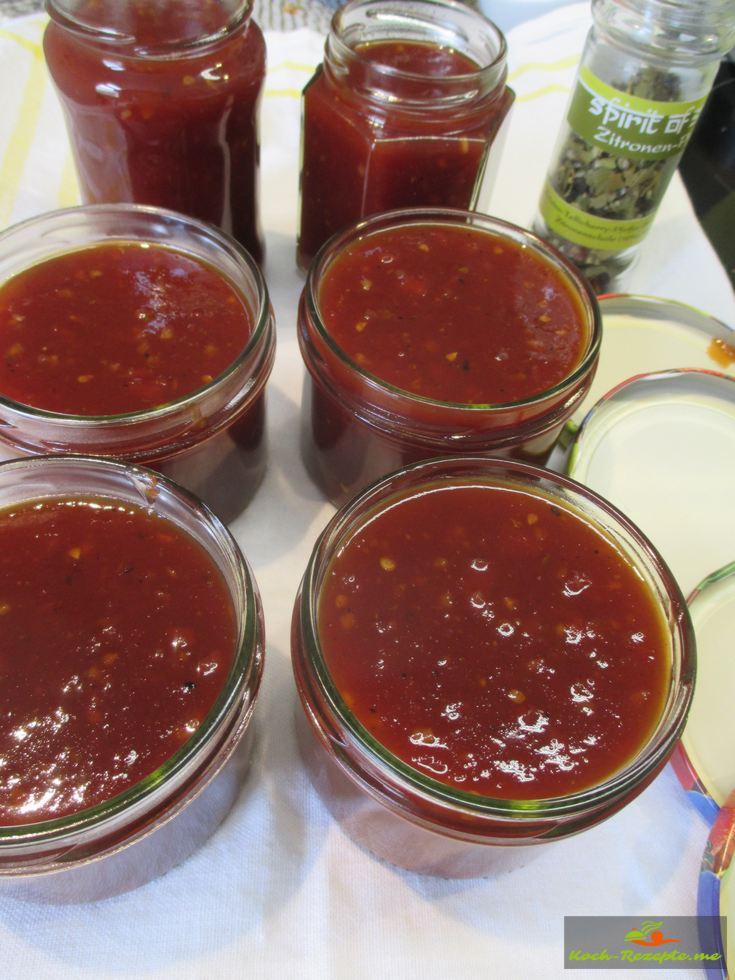 Tomatenmarmelade würzig von Monikas Erfolgsrezept kochen