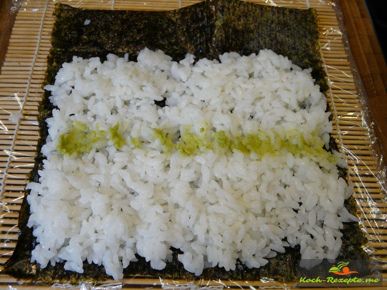 Sushi Reis kochen Rezept Anleitung mit Fotos